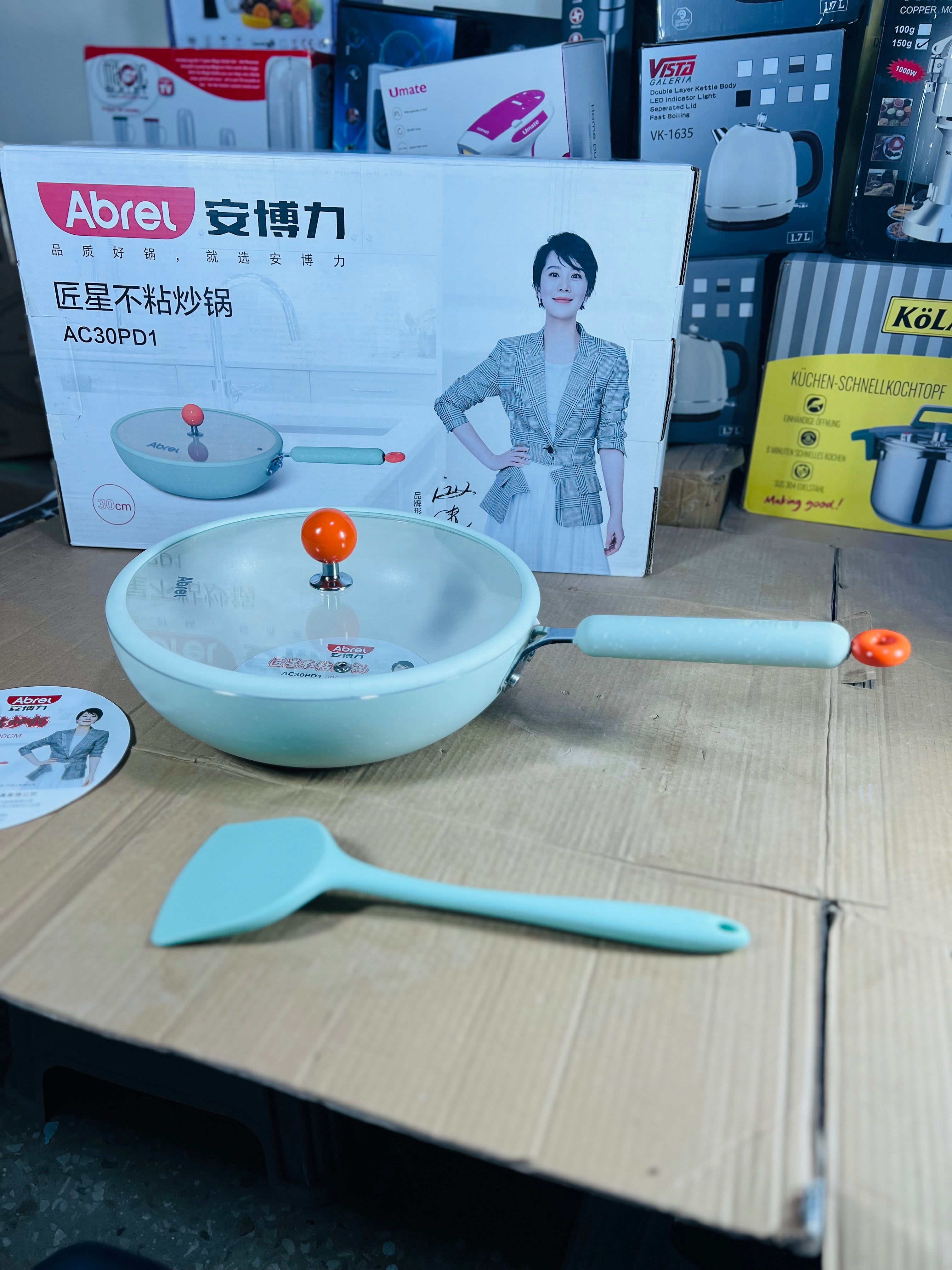 Original Abrel granite deep Fry pan – Geepas