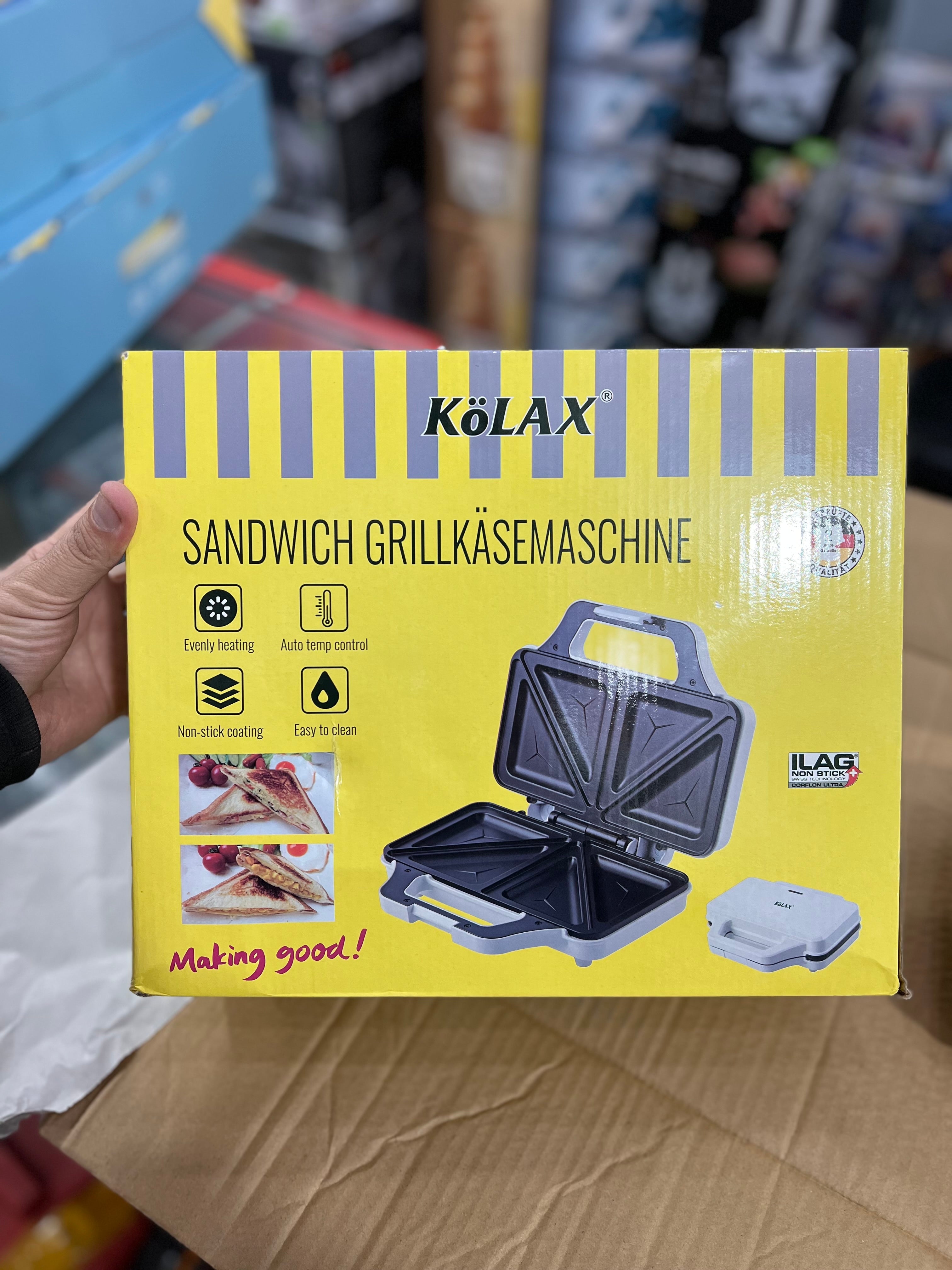 Original Germany Kolax sandwich maker