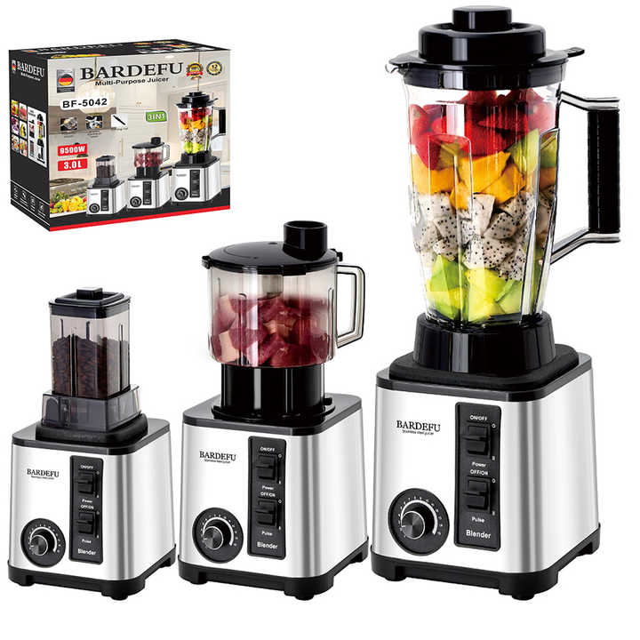 Germany lot 3 in 1 BARDEFU juicer blender with chopper