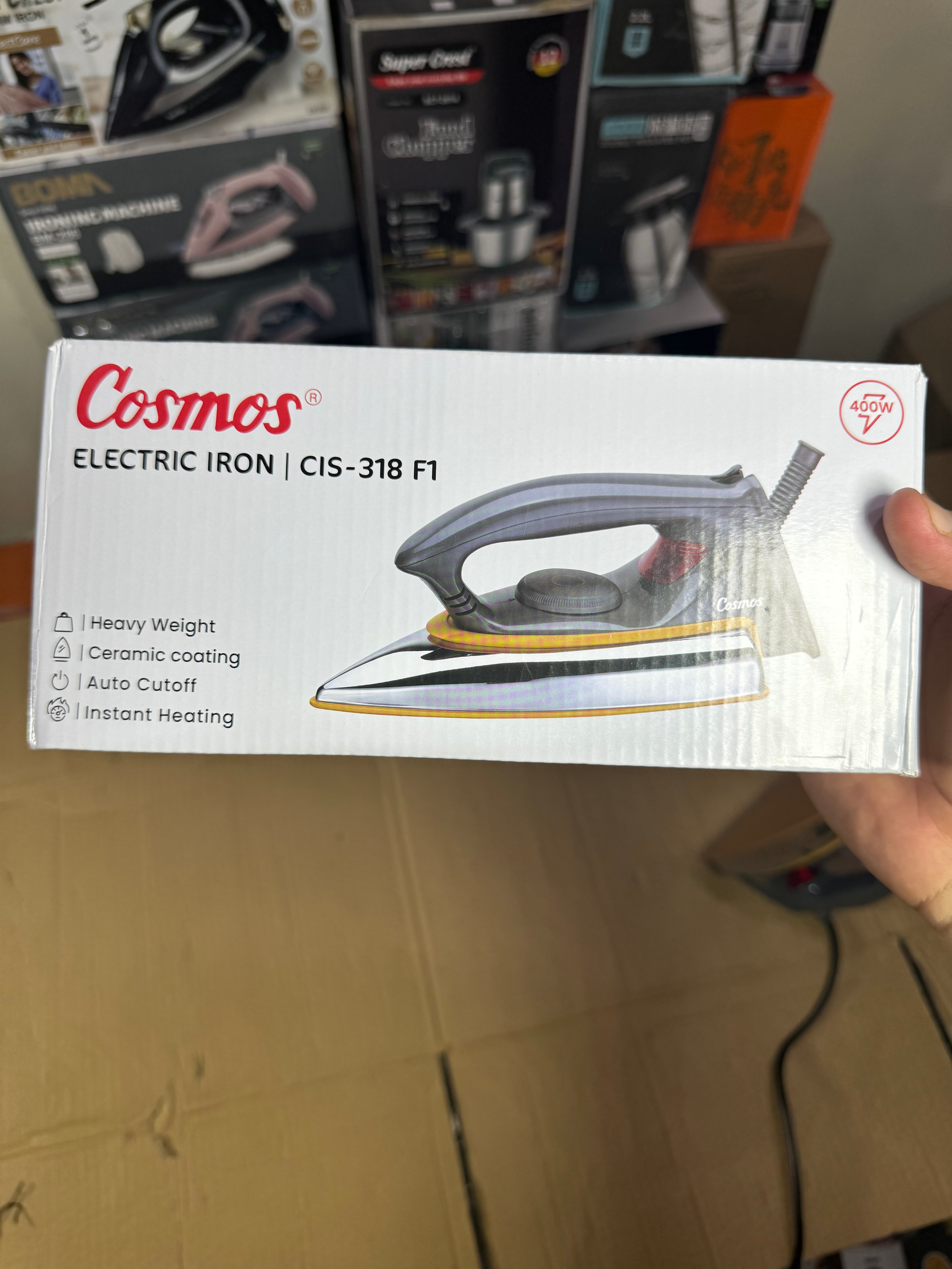 Indonesia lot cosmos 400w iron