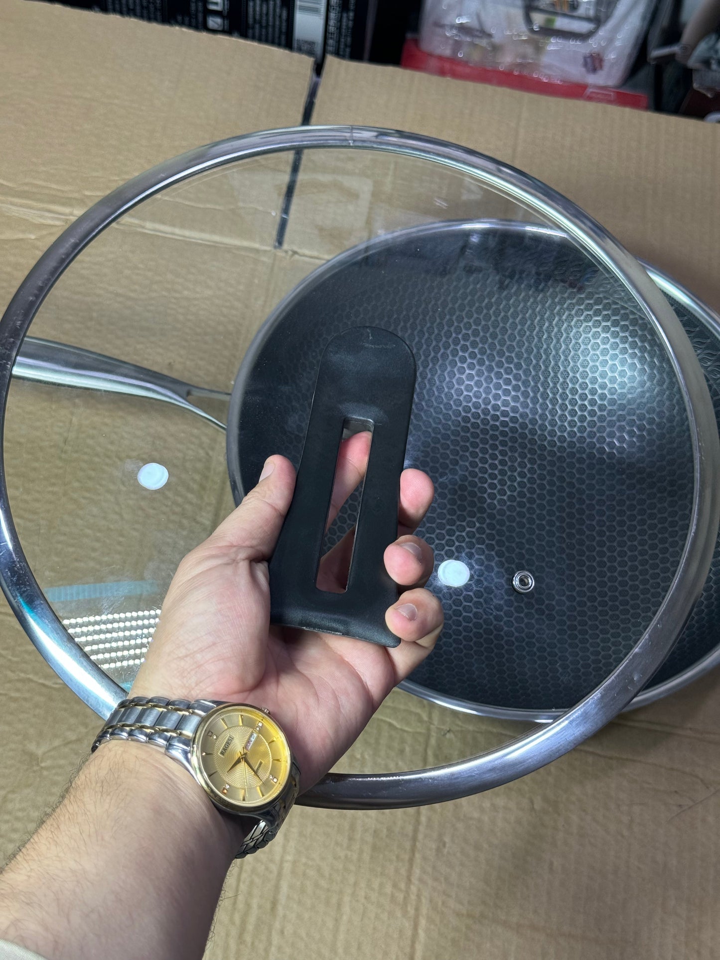 Germany lot handi & fry pan 36cm