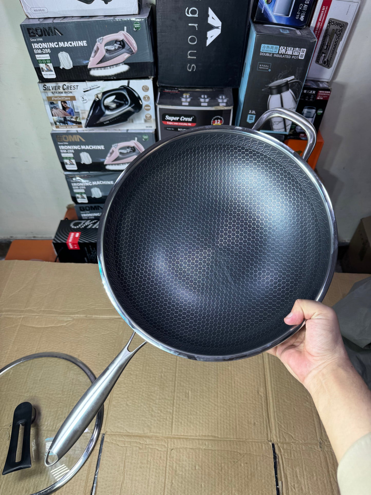 Germany lot handi & fry pan 36cm