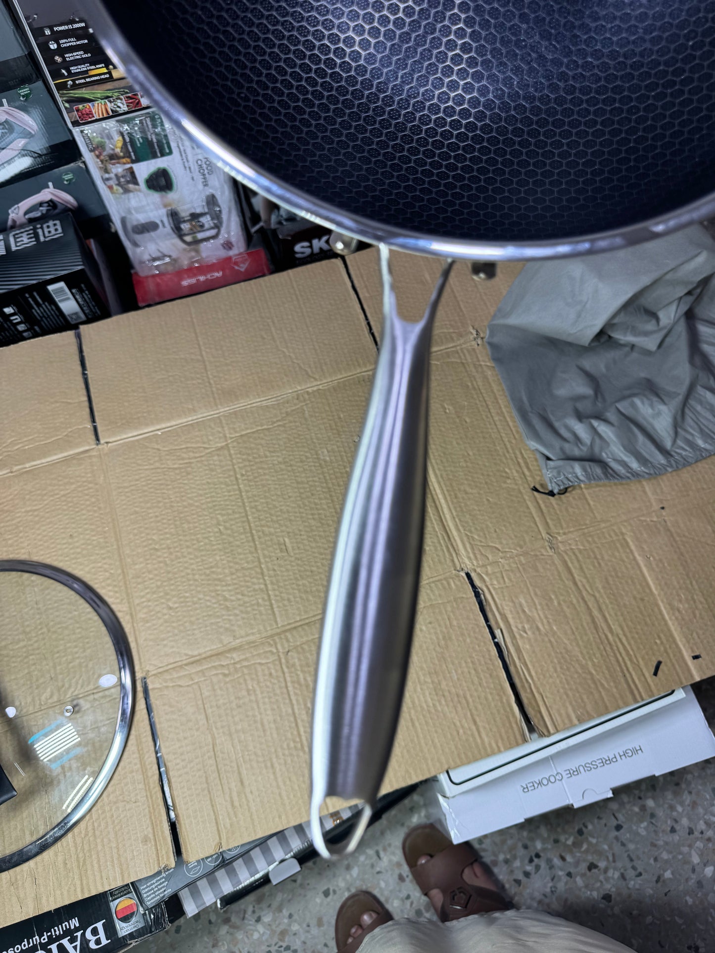 Germany lot handi & fry pan 36cm