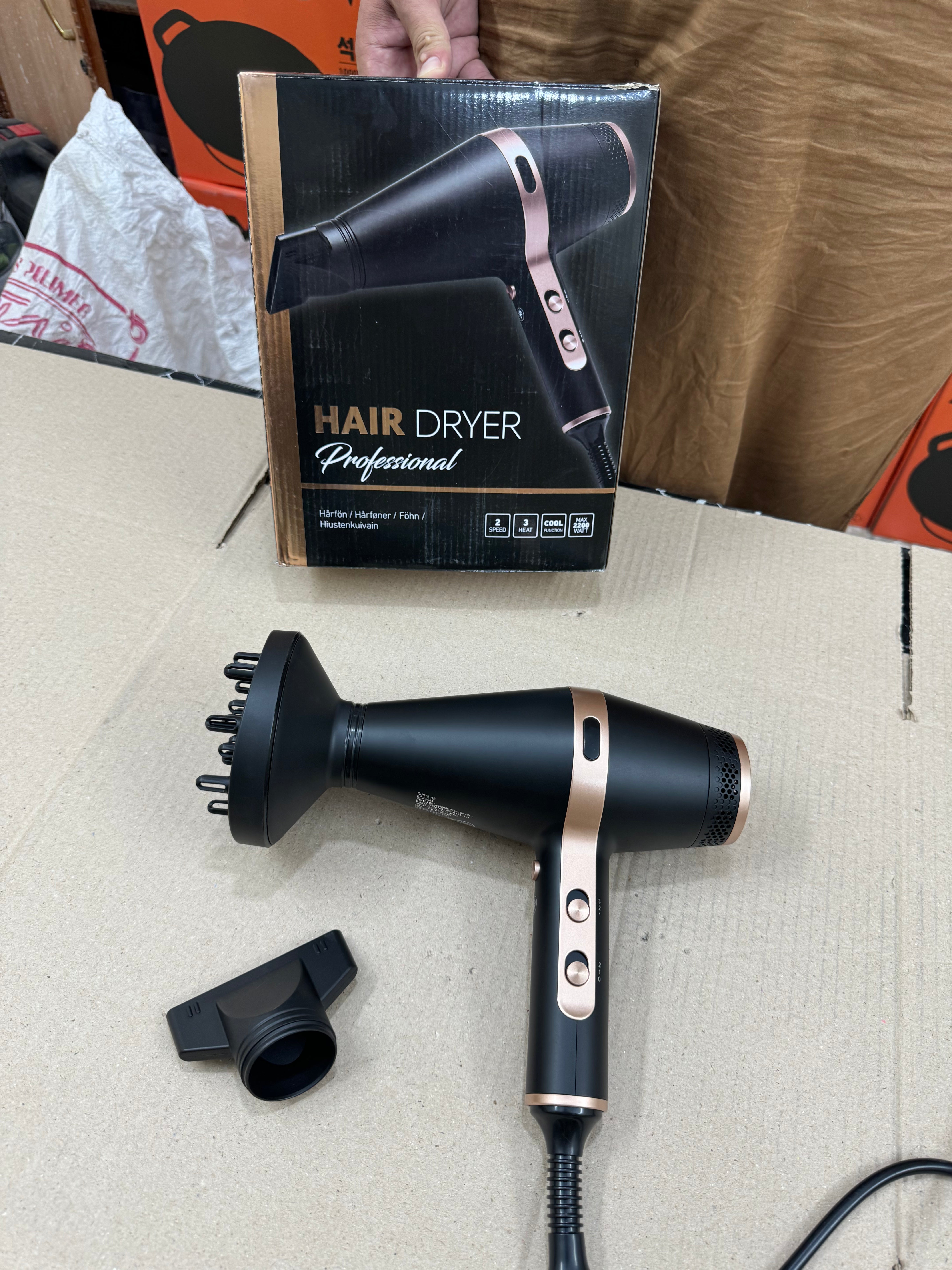 Original Sweden Rusta professional hair dryer