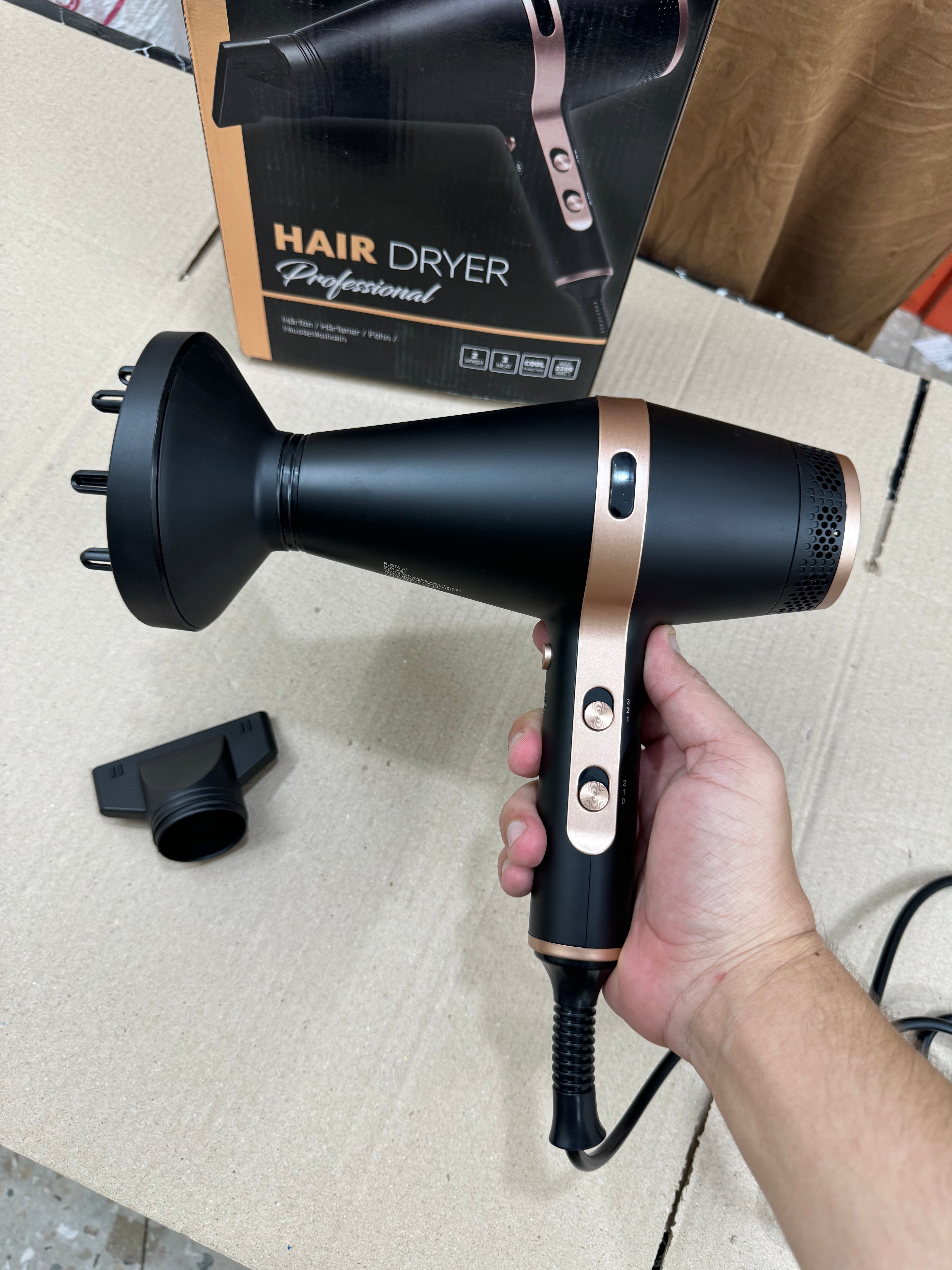 Original Sweden Rusta professional hair dryer