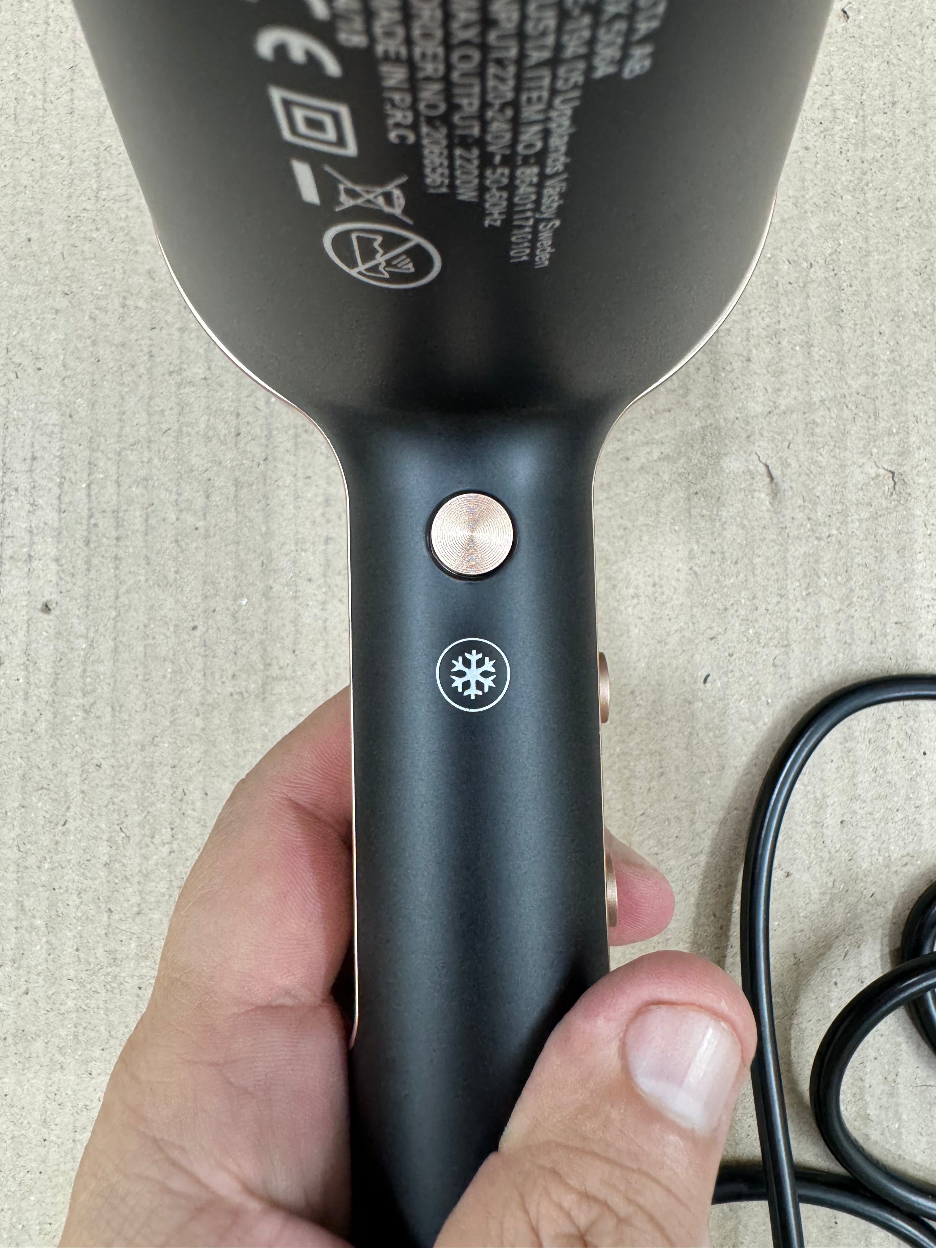 Original Sweden Rusta professional hair dryer