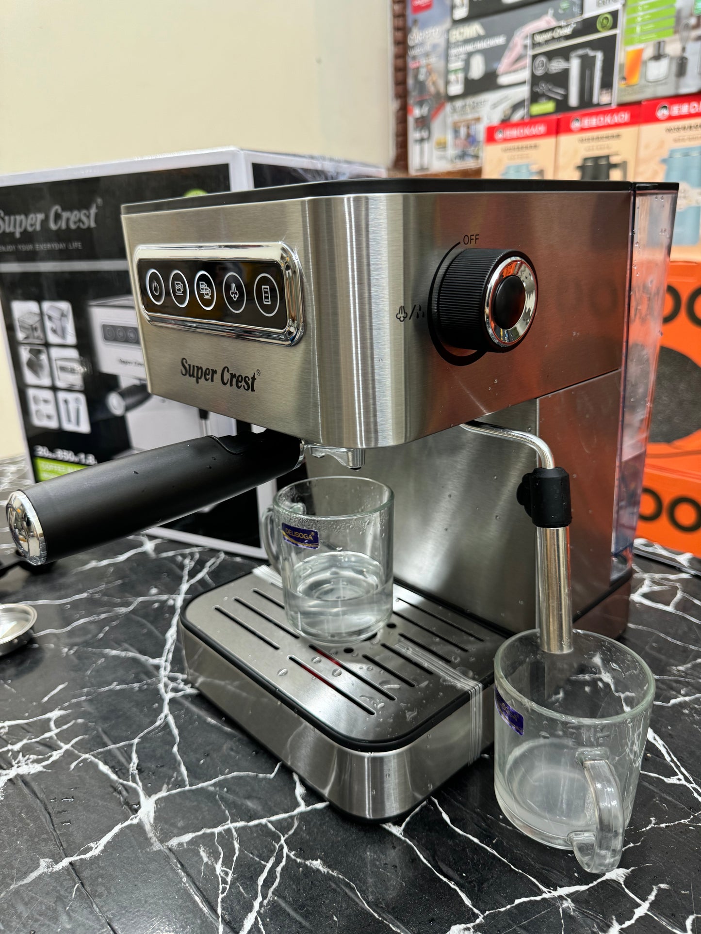 Germany Super crest professional coffee espresso machine