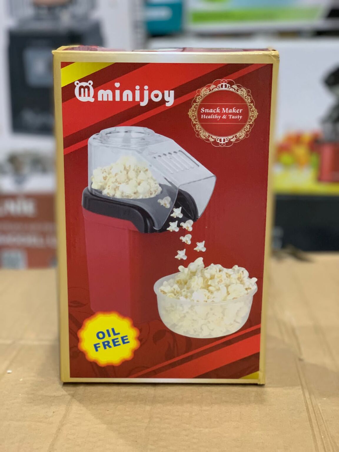 Minijoy oil free Popcorn Maker