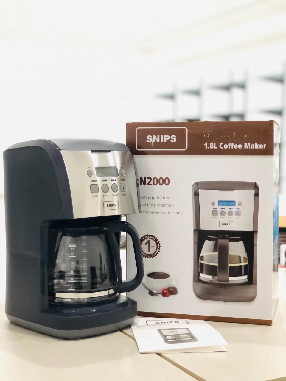 SNIPS Digital Coffee Machine