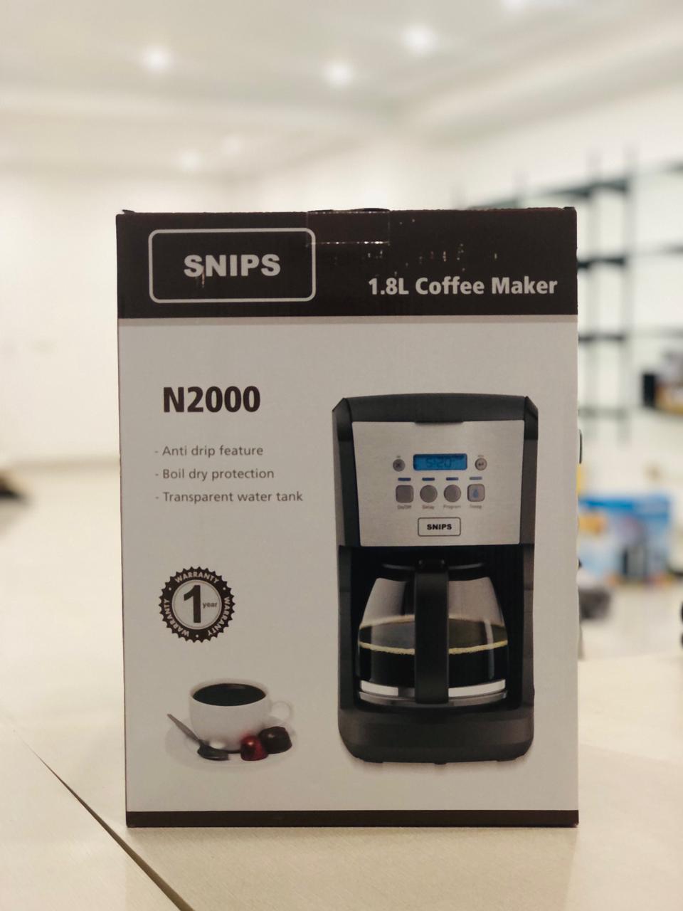 SNIPS Digital Coffee Machine