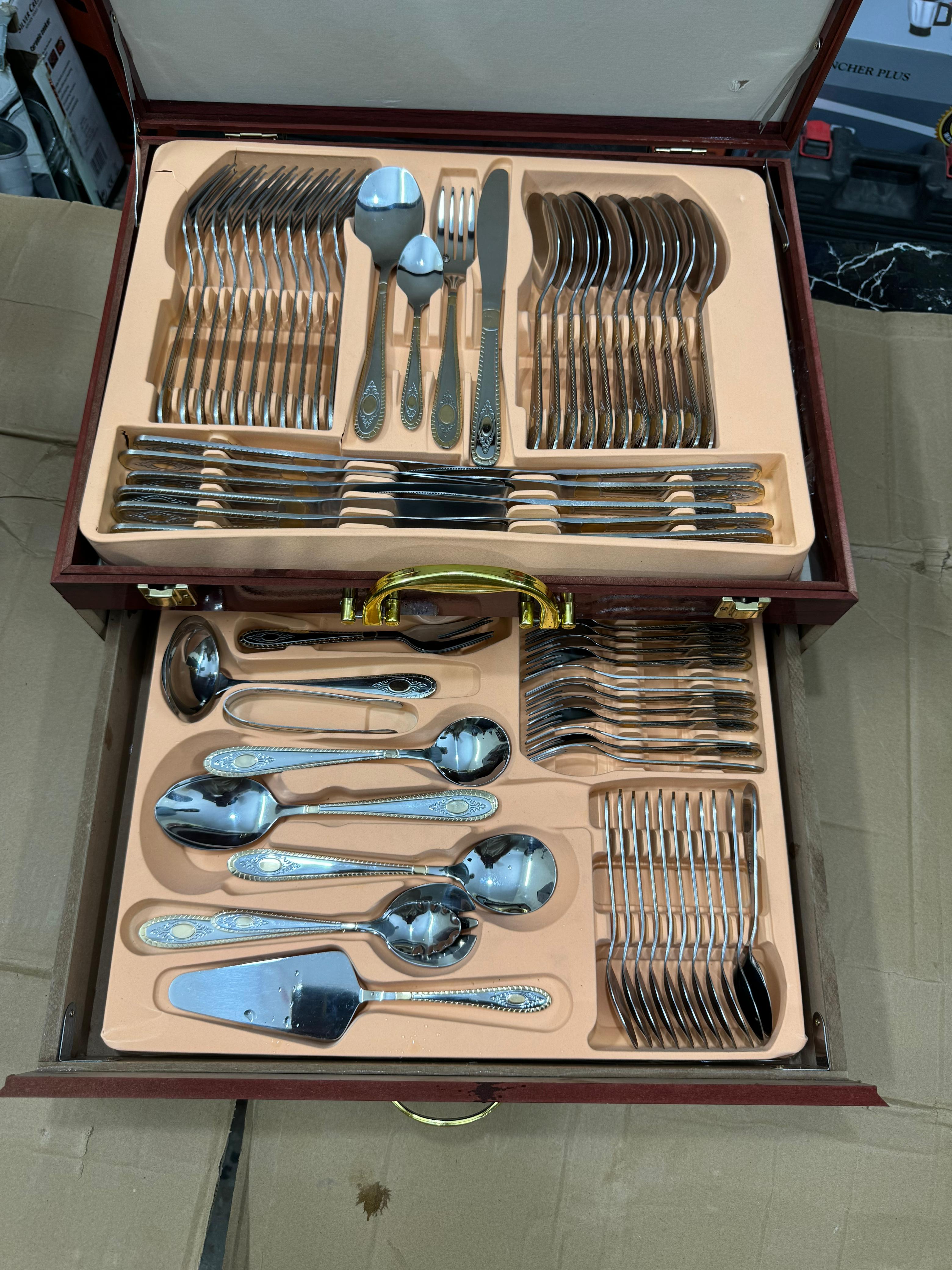 Germany hoffmayer 72 pieces cutlery set