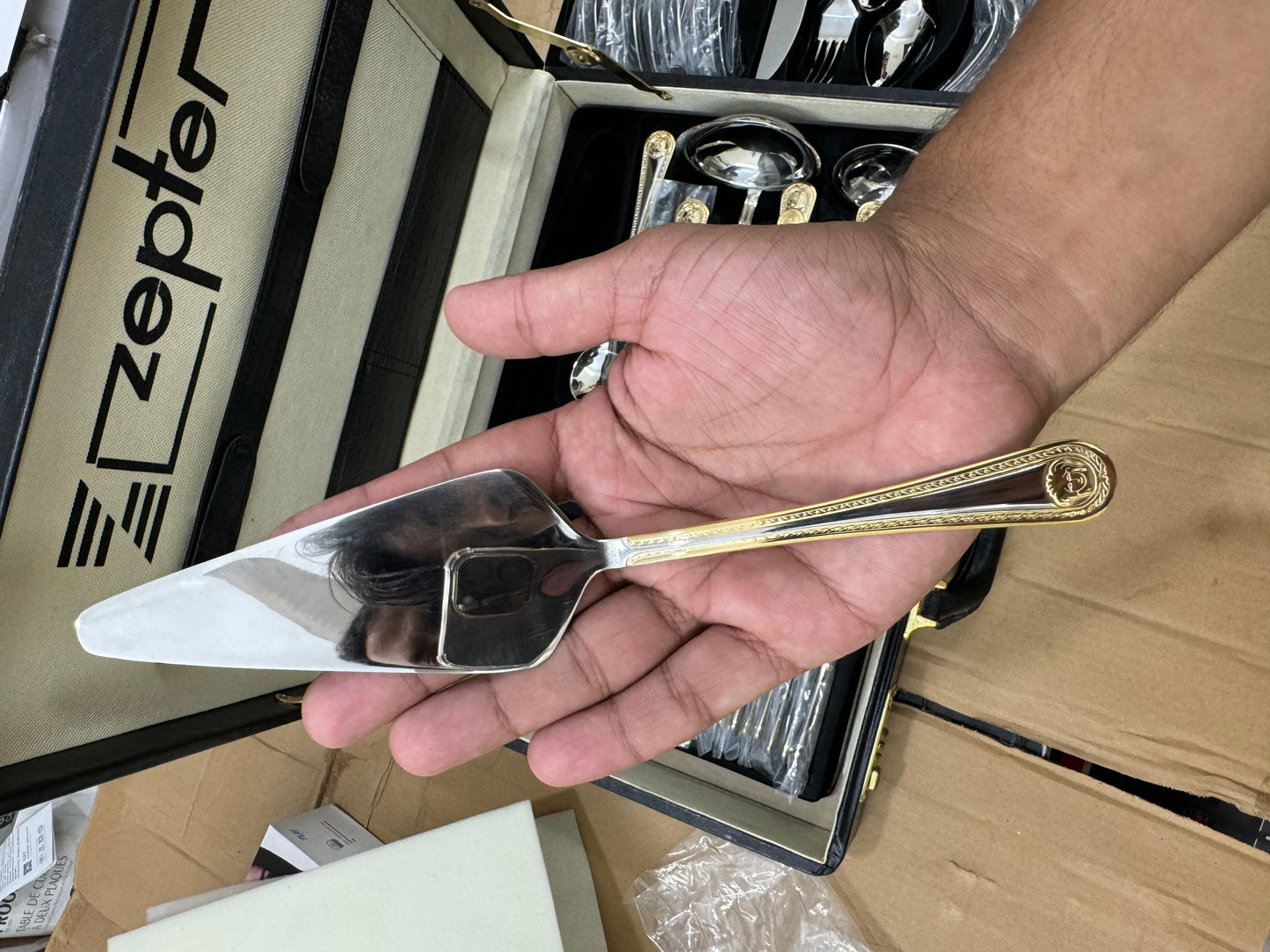 German cutlery box zepter 72 pieces cutlery