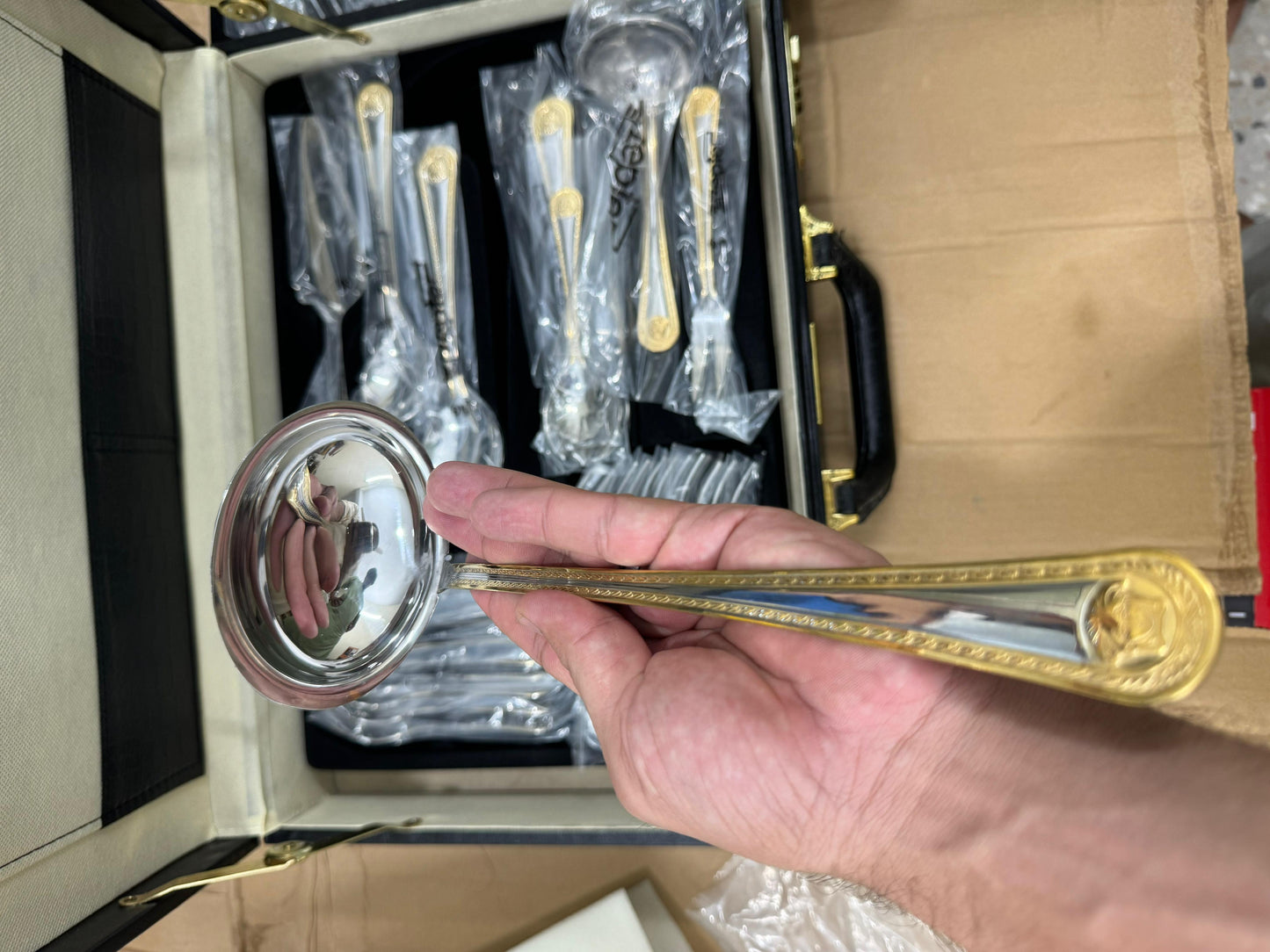 German cutlery box zepter 72 pieces cutlery