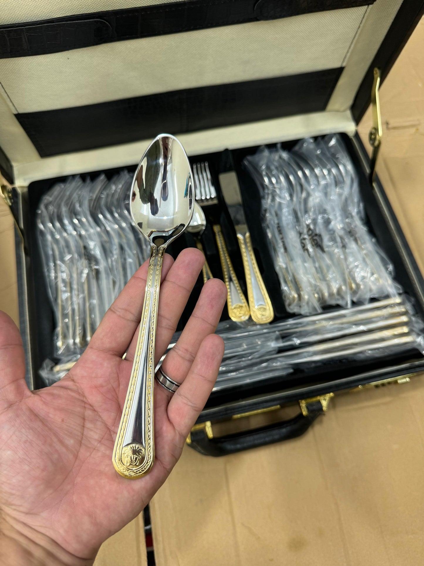 German cutlery box zepter 72 pieces cutlery