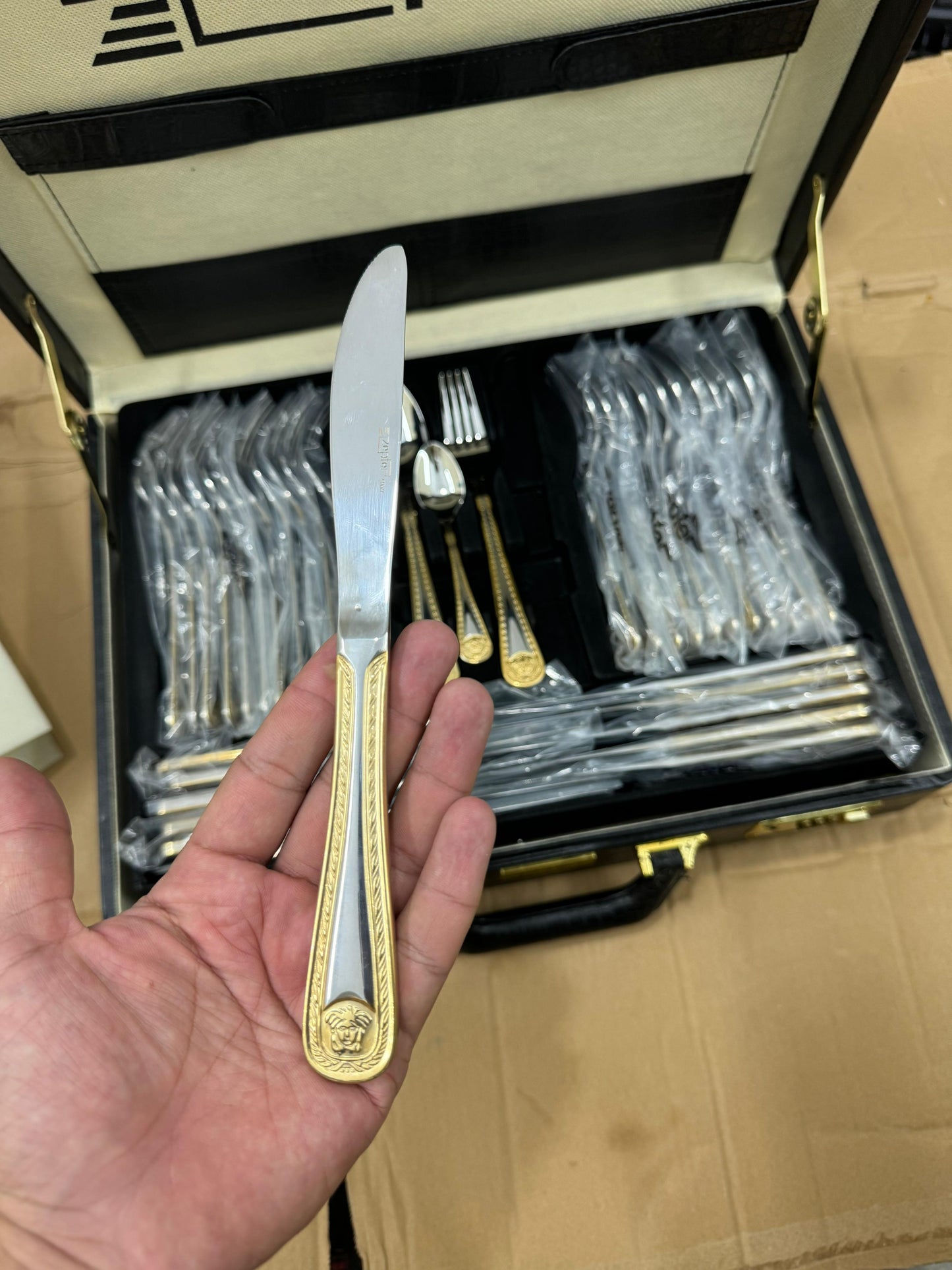 German cutlery box zepter 72 pieces cutlery