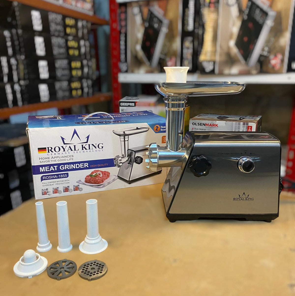 ROYAL KING Meat Grinder ROSHA - 1855