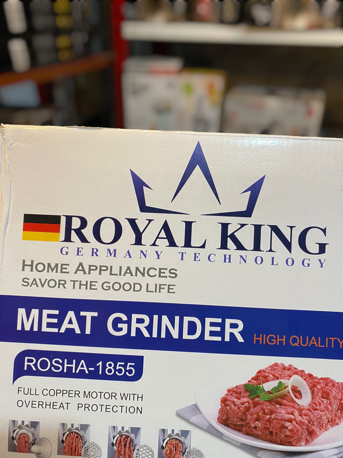 ROYAL KING Meat Grinder ROSHA - 1855