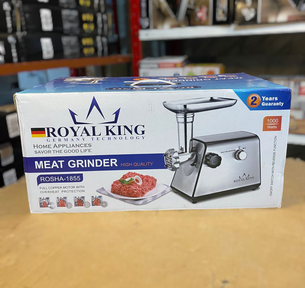 ROYAL KING Meat Grinder ROSHA - 1855