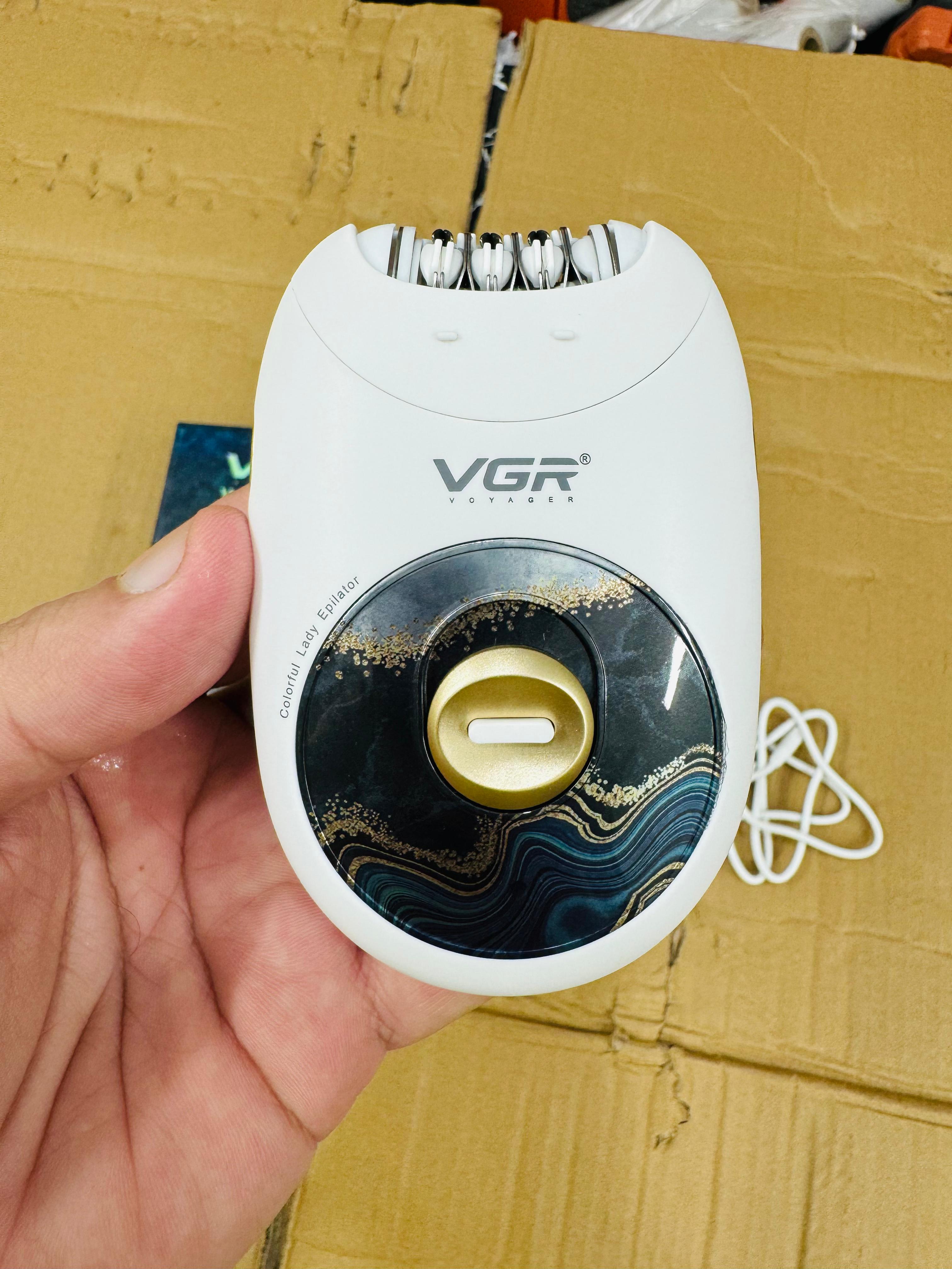 VGR rechargeable lady hair remover epilator