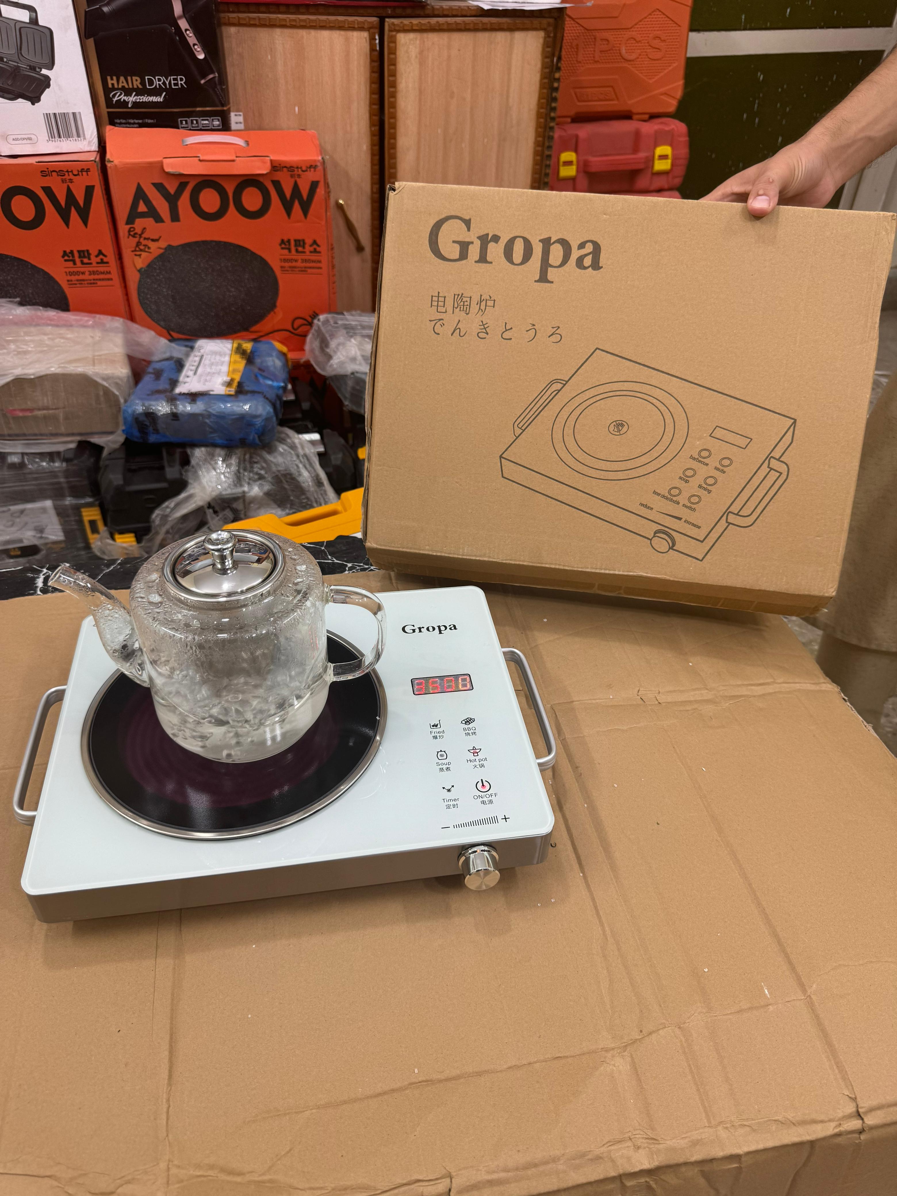 Gropa Japanese universal hot plate