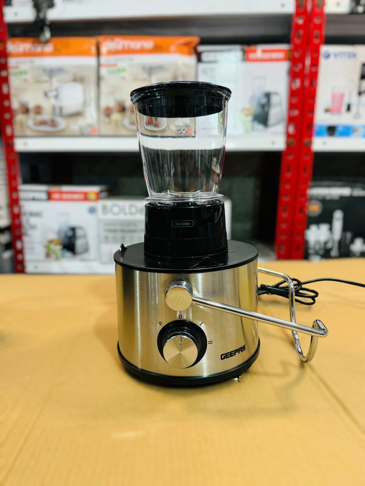 GEEPAS 800W 4 in 1 Blender & Juice Extractor GSB 44016