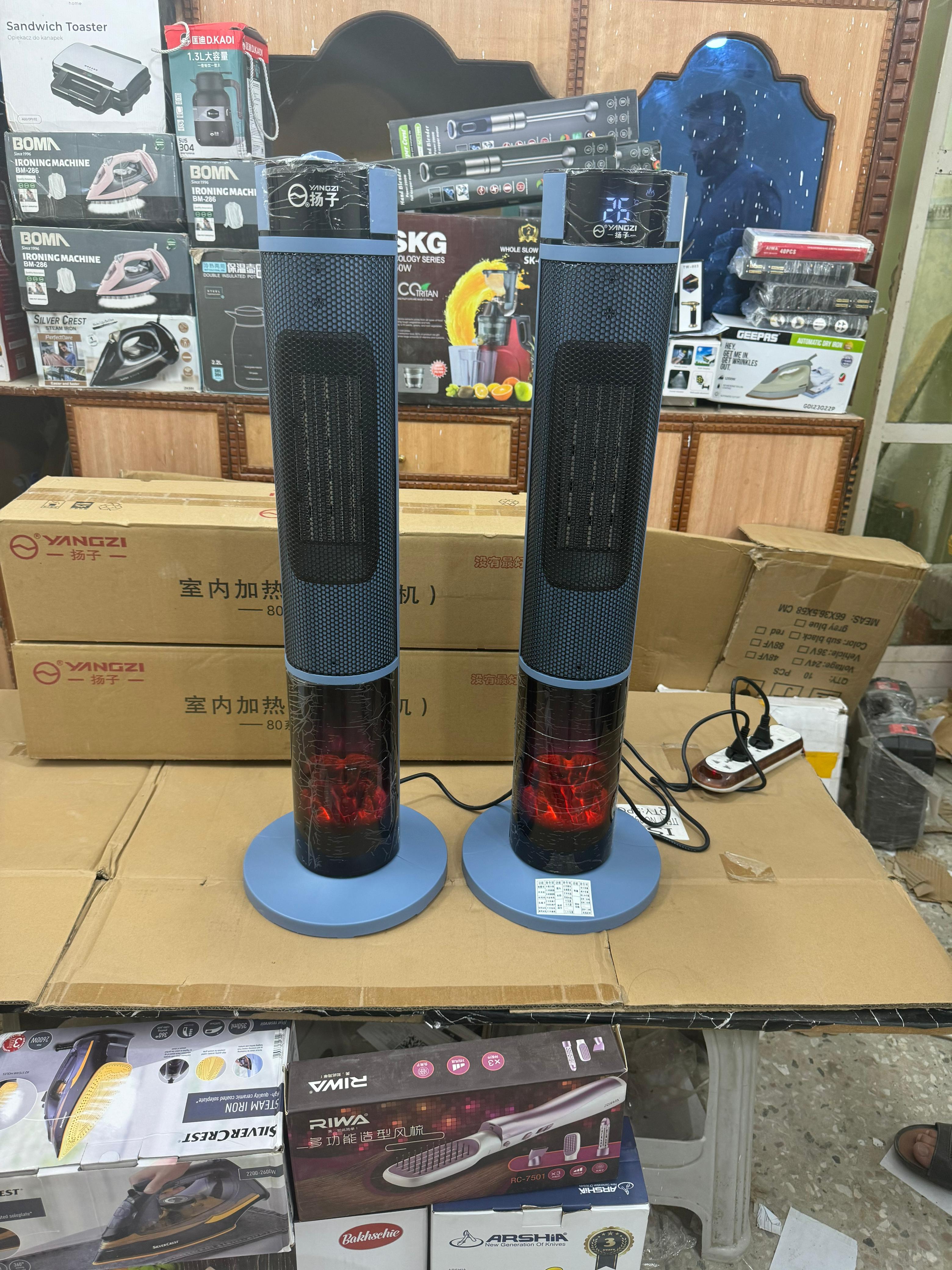 lot imported yangzi 3D Flame Blower Heater