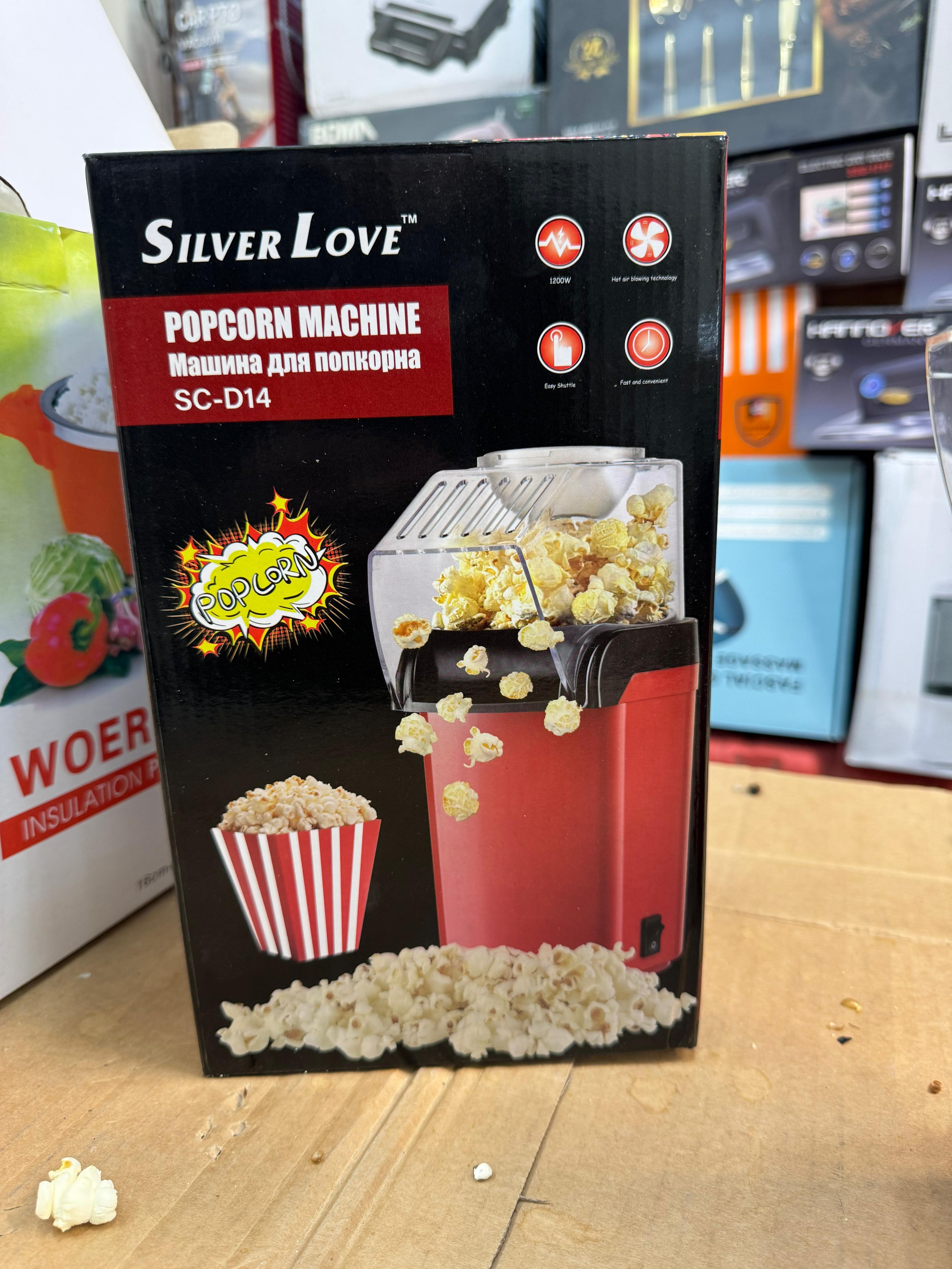 Lot imported electric popcorn 🍿 machine