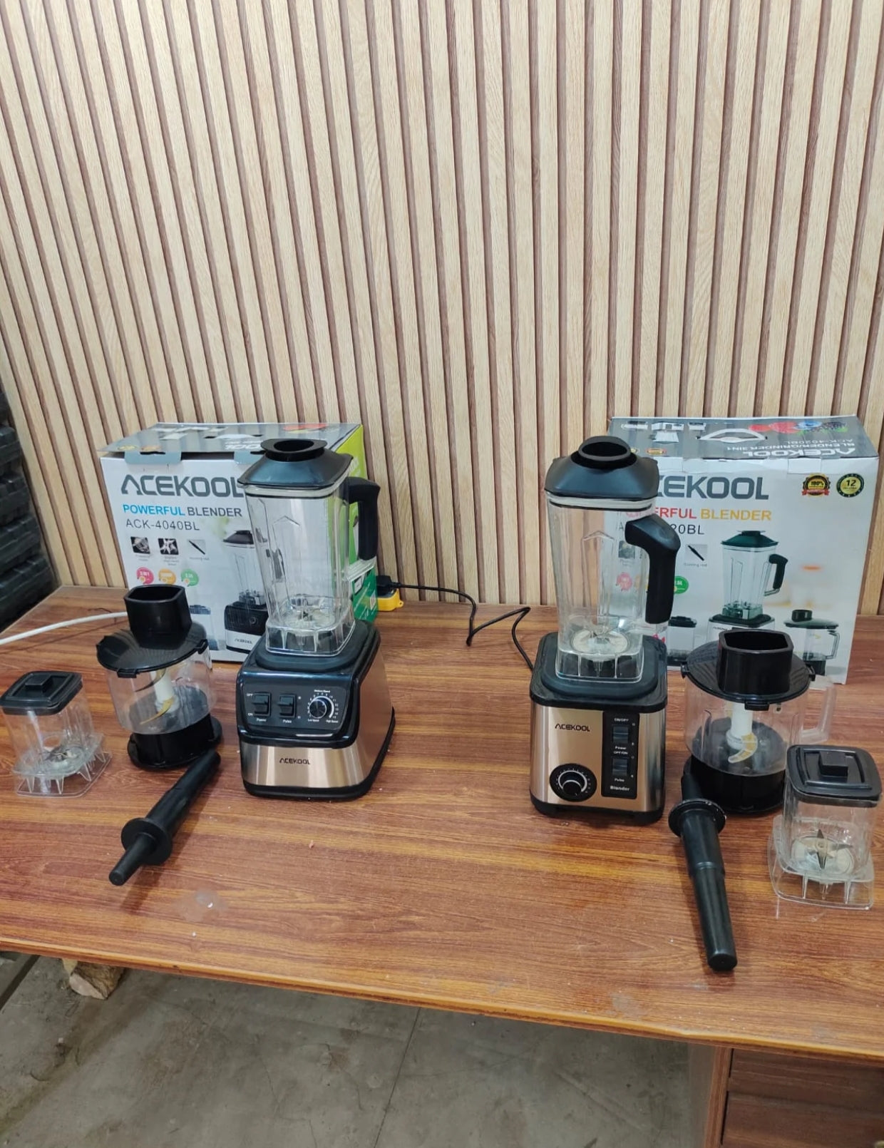 Acekool Powerful 3in1 Blender. Chopper & Grinder 2000W