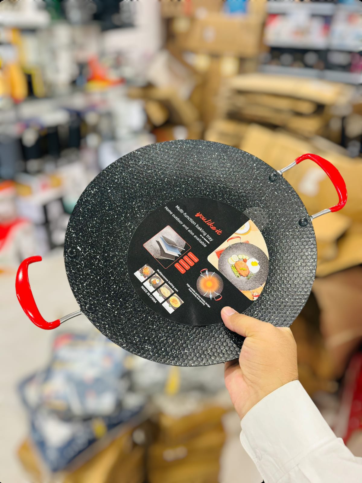 Imported Granite coated tawa