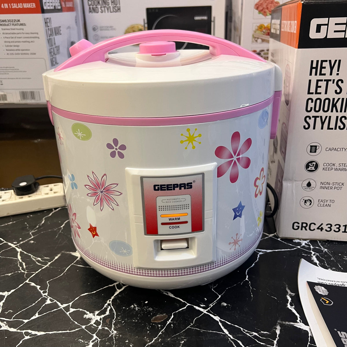 Geepas 3.2L Electric Rice Cooker GRC 4331