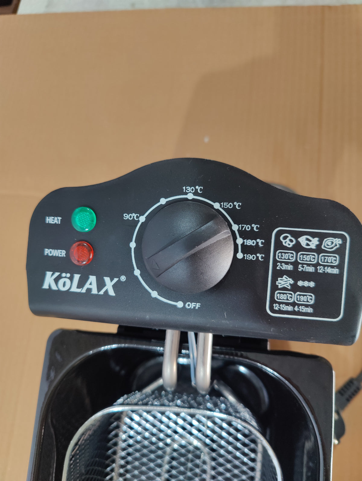 Kolax Germany 3L deep fryer