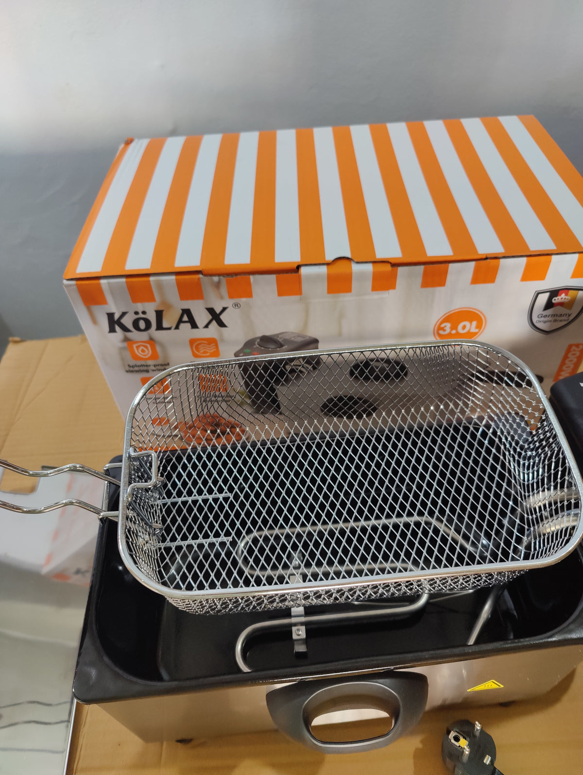 Kolax Germany 3L deep fryer