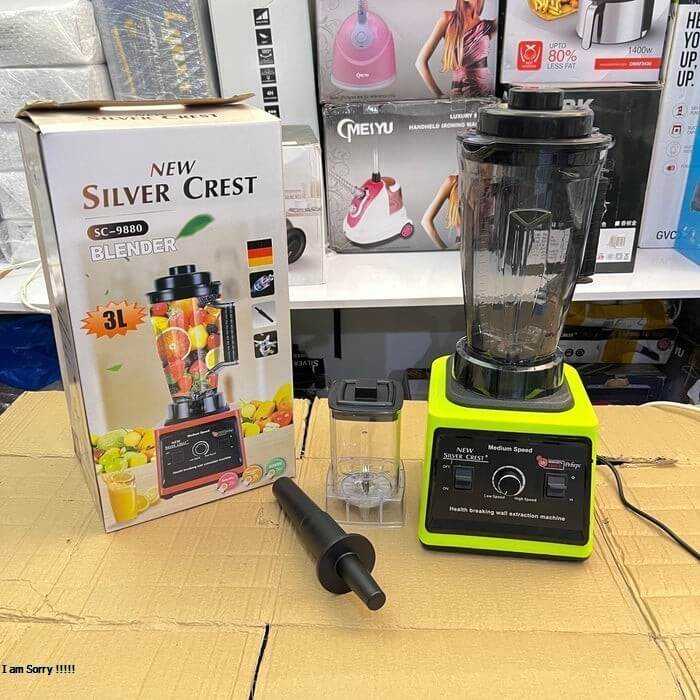 German Lot Imported Silver Crest 3L Blender