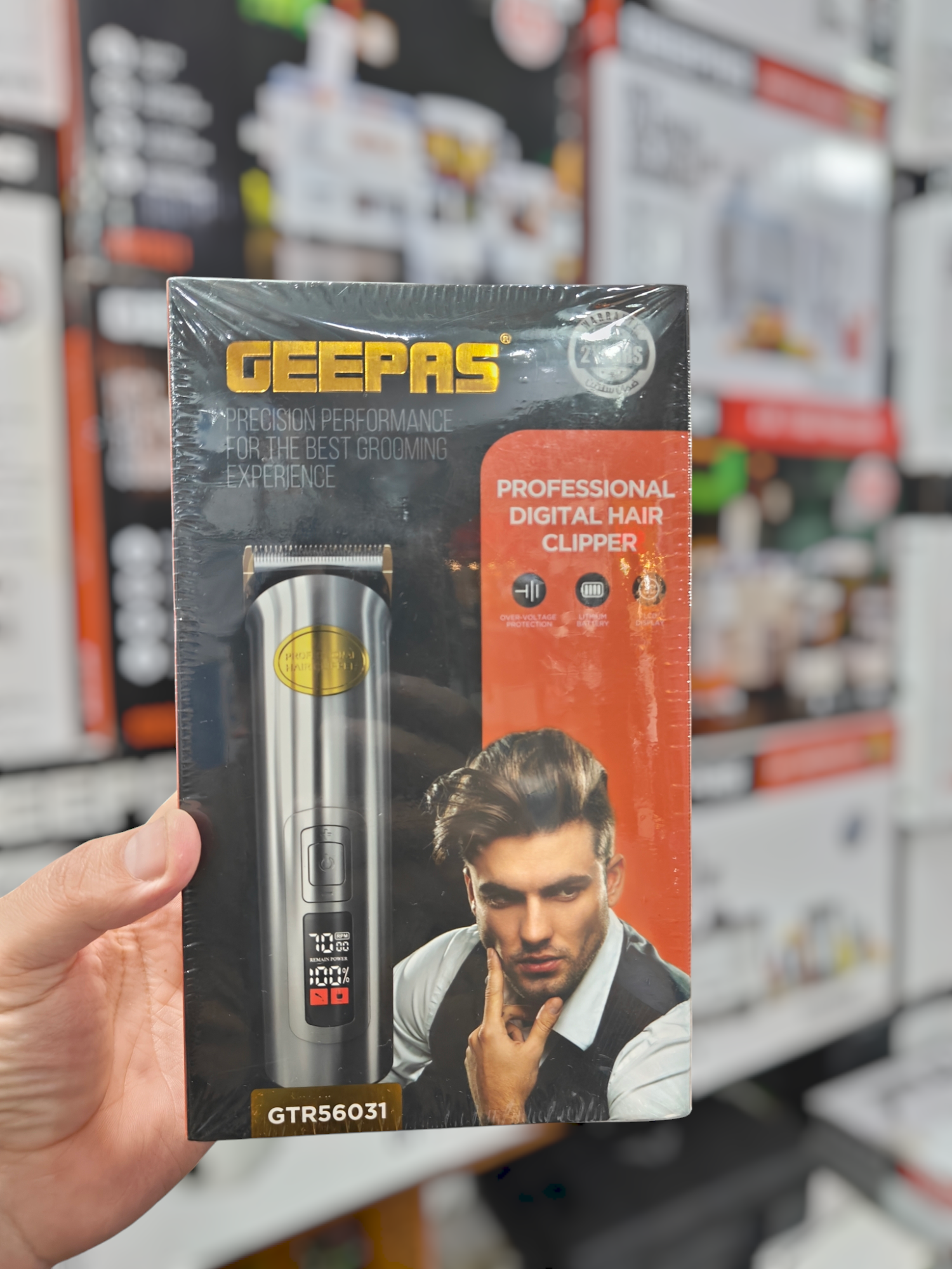 Geepas Professional Hair Clipper GTR 56031