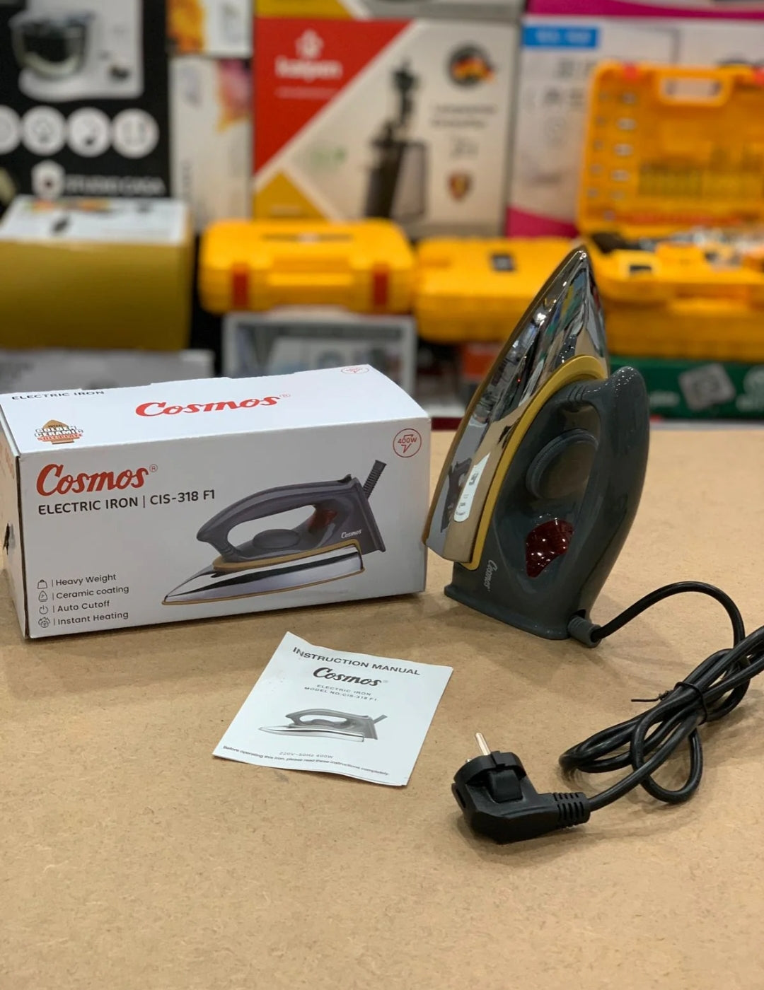 Original Indonesia Cosmos dry iron