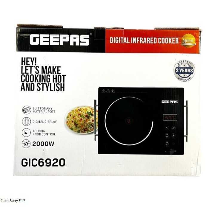 Geepas Digital Infrared Cooker GIC6920 ( hot plate )