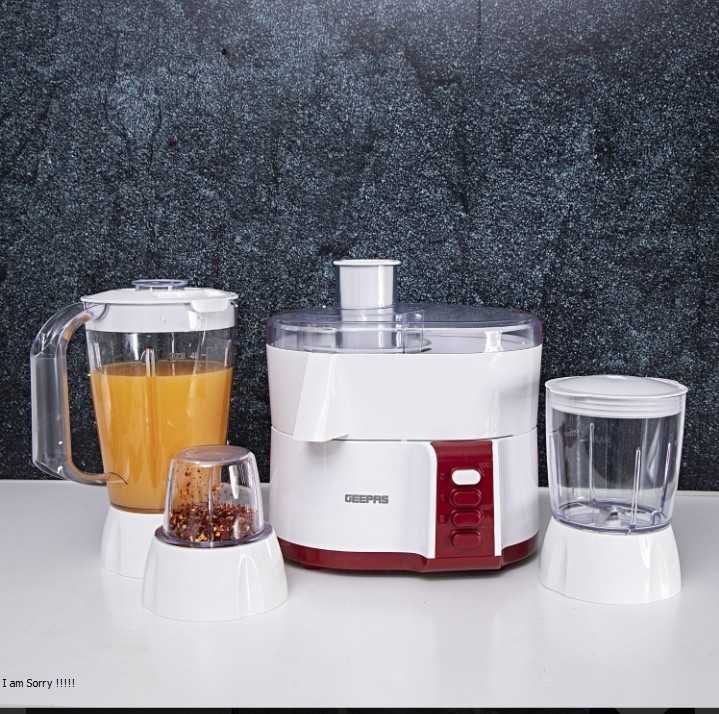 Geepas 4-in-1 Food Processor GSB9890