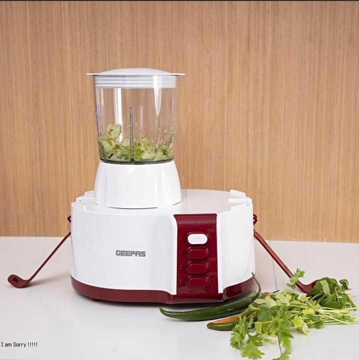 Geepas 4-in-1 Food Processor GSB9890