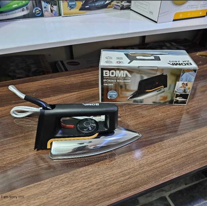 German Lot Imported Boma 1000W Dry Iron