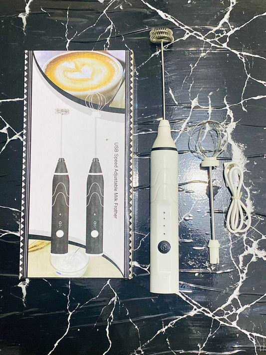 rechargeable 2 in 1 USB SPEED ADJUSTABLE MILK FROTHER