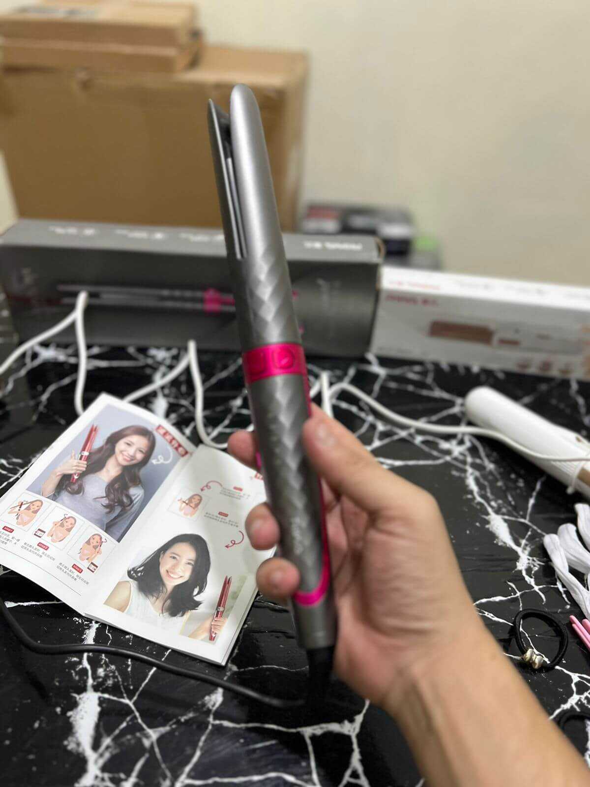 Korean Lot imported Hair Curler & straightener Designer