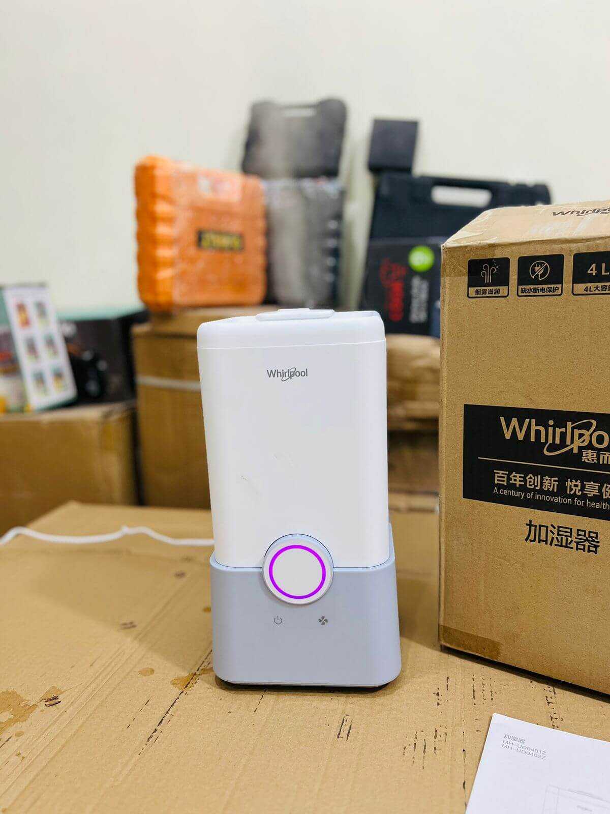 UK Lot Imported Whirlpool 4L Humidifier