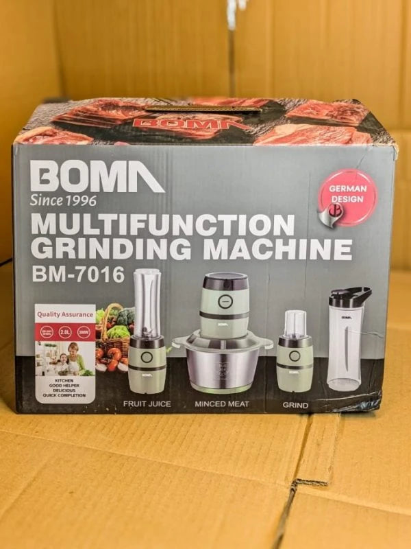 Boma Multifunction chopper blender & Grinding Machine (German Lot)