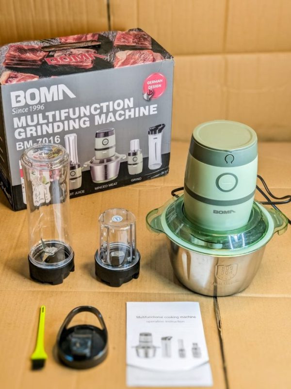 Boma Multifunction chopper blender & Grinding Machine (German Lot)