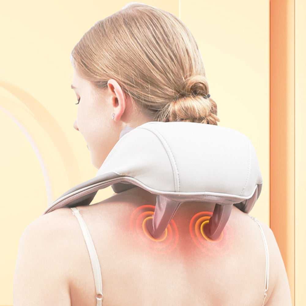 Kneading Neck & Shoulder Massager With Heat Electric