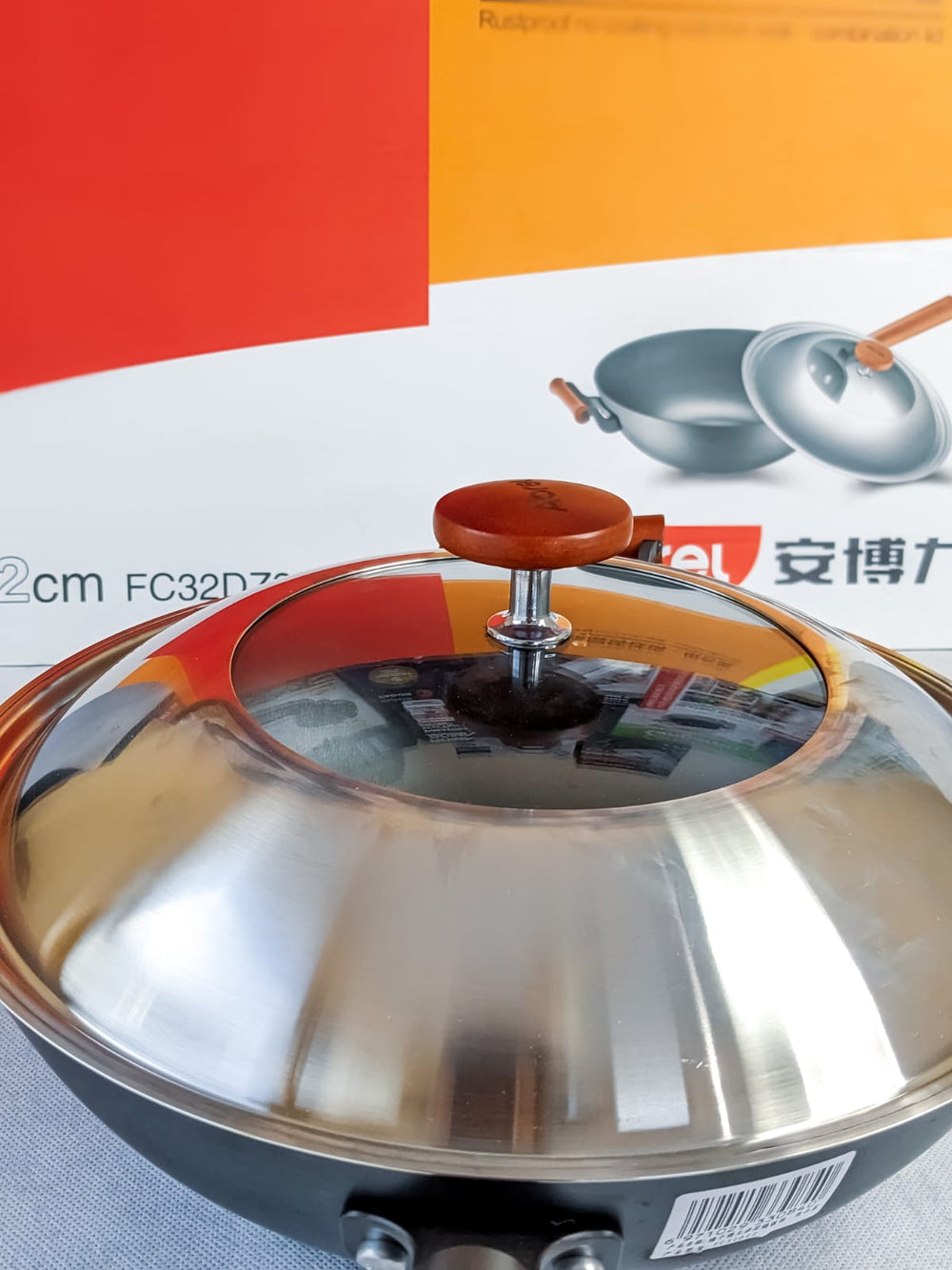 Lot Imported Rustproof no coating cast  Premium Iron Wok (High Quality)