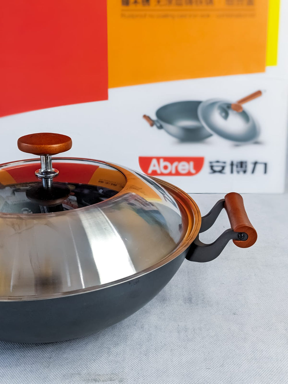 Lot Imported Rustproof no coating cast  Premium Iron Wok (High Quality)