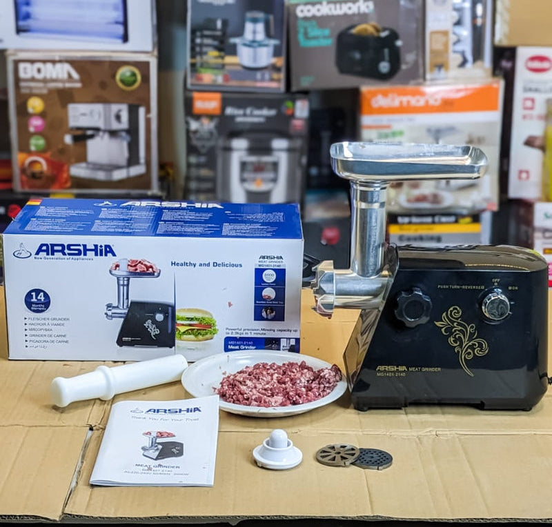 Germany Arshia Meat Mincer and grinder High Quality MG1401 (commercial)