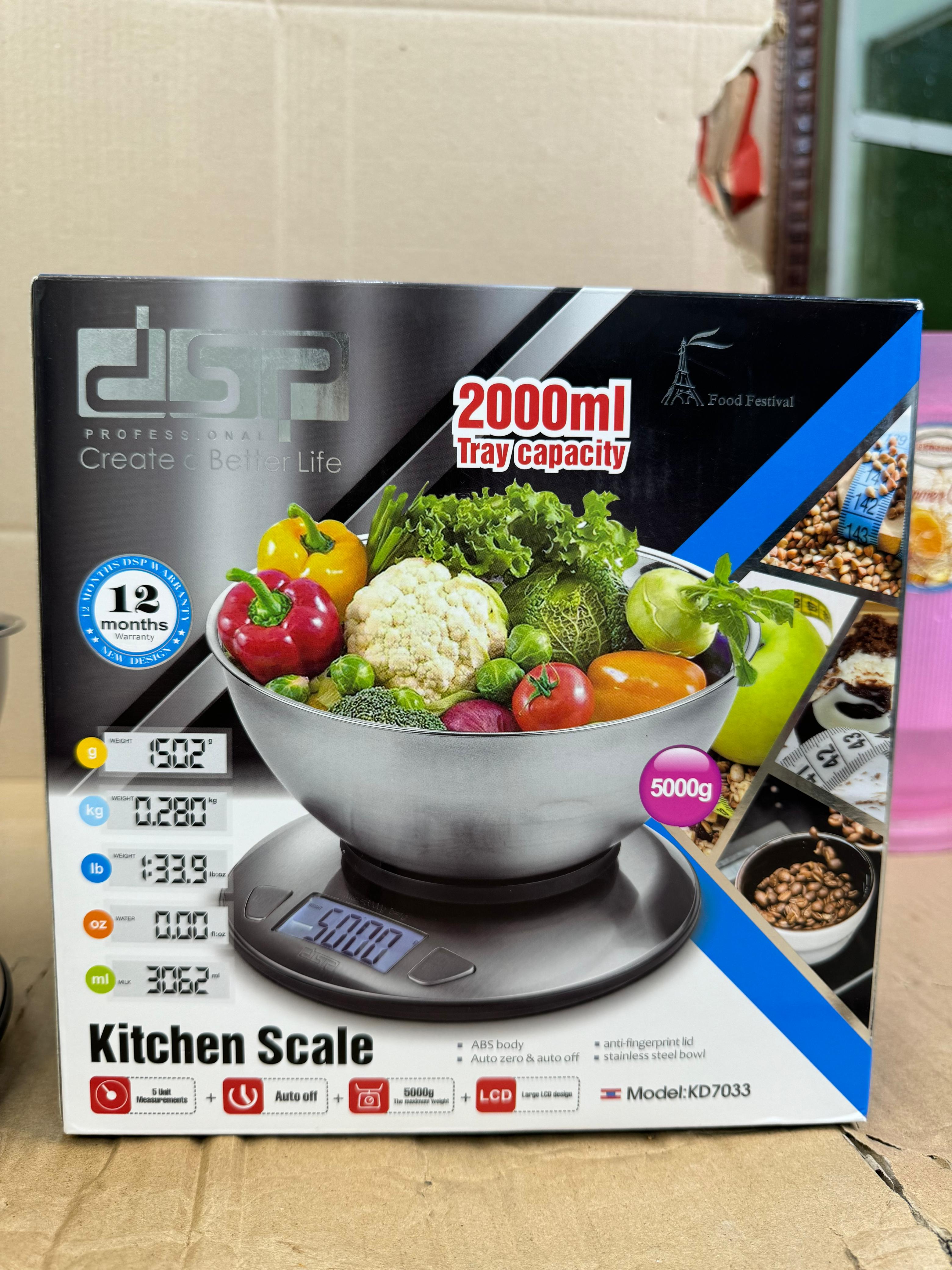 lot imported DSP kitchen scale with liquid measuring