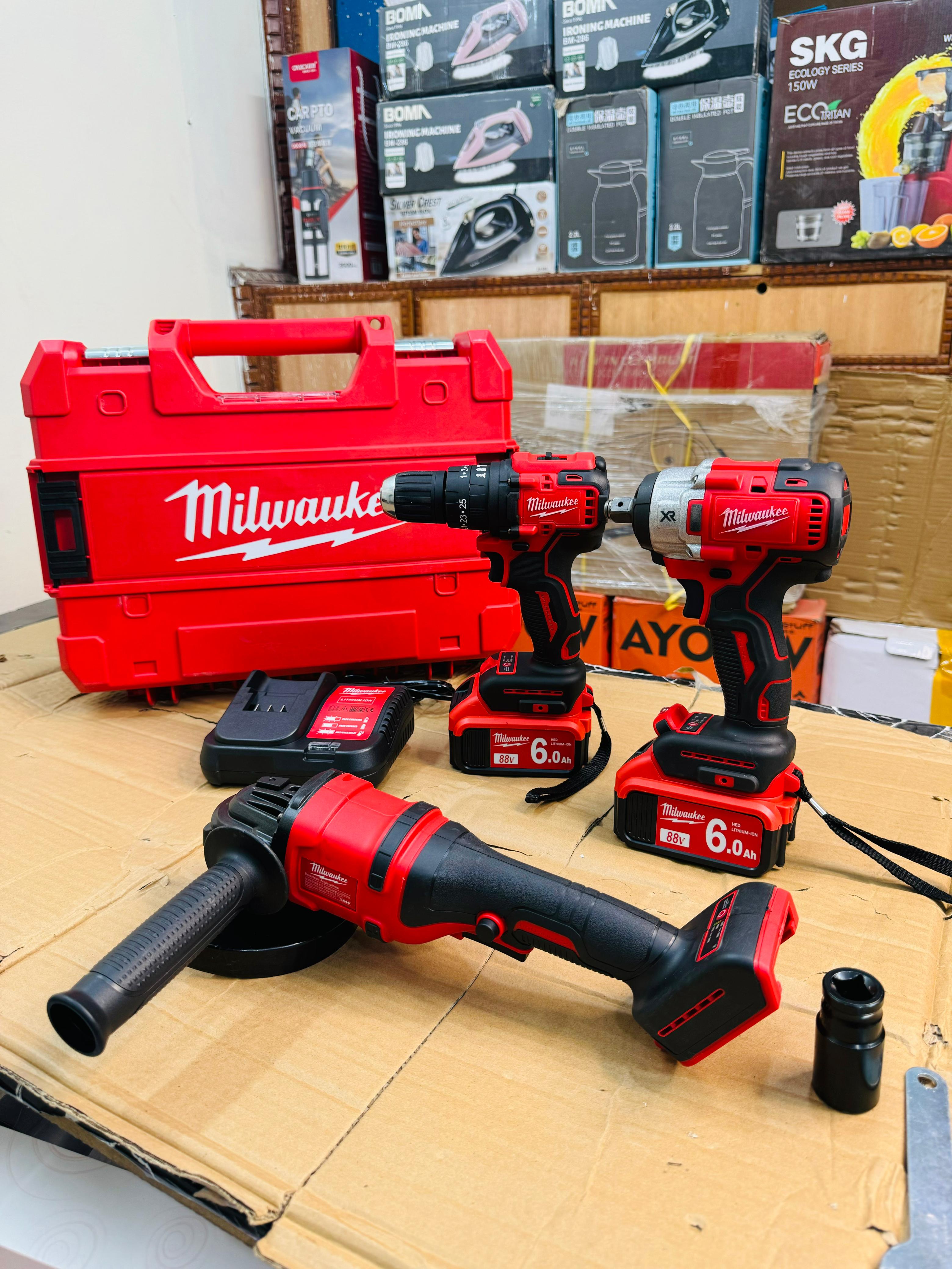 Maluwkee 3 in 1  88v commercial M18 FUEL Hammer Drill & Driver